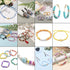 1824~1920 Pieces 8mm Polymer Clay Beads Kit 24 Colors Eco-Friendly Handmade Heishi Disc Beads Flat Round Loose Spacer Beads for Jewelry Making...