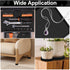 ToLanbbt Polyurethane Foam Sheets, 2P 16 x 12 x 1.6 Inch Cuttable Tool Box Case Foam Inserts Paddings, Black Cushion Foam Packing Pads for Case To...
