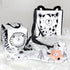 The Ultimate Tummy Time Toys Set of 3 - Soft High Contrast Book, Toy Block, Crinkle Paper and Teether - Stimulating Black & White Sensory Developm...
