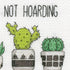 Dimensions 72-76919 Hoarding Plants Counted Cross Stitch Kit for Beginners, 6" D, 14 Cnt. White Aida, 5pcs...