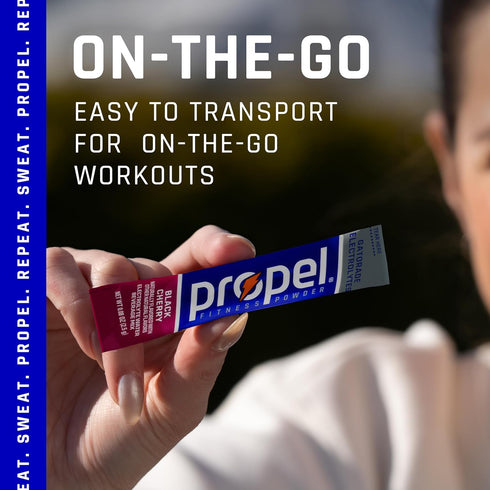 Propel Electrolyte Enhanced Water Drink Mix Powder Packets, 3 Flavor Variety Pack, Zero Calorie & Zero Sugar Hydration with Electrolytes and Vitam...