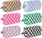 6 PCS Makeup Bag Pouch Checkered Makeup Bag Cosmetic Bag for Women Portable Zipper Make Up Pouch Travel Toiletry Bag Organizer Cute Makeup Brushes...
