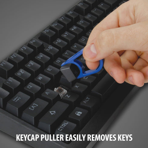 ENHANCE Mechanical Keyboard O Ring Ultra-Quiet Switch Sound Dampeners Kit Soft 40A Clear (140pcs), Key Cap Remover, Cleaning Brush, Cloth and Acce...
