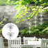 Bird Scare Discs Set, Highly Reflective Bird Reflectors Wind Spinner, Double-Sided Heart Decor Bird Devices Deterrent to Scare Birds Away from Yar...