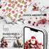 Christmas Case for iPhone 13 Mini,Girly Cute Gingerbread Men Phone Case,Soft TPU Back Scratch Resistant Anti-Drop Bumper Clear Phone Cover Slim Fi...