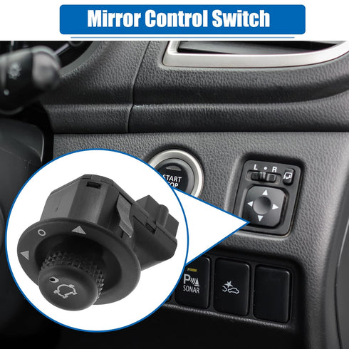 X AUTOHAUX Car Power Mirror Control Switch 93BG-17B676-BA Replacement for Ford Fiesta 1978-1980 for Ford Fiesta 1998-2001...