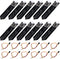 12PCS Capacitive Soil Moisture Sensor Module for Arduino 3.3-5.5V 3-Pin Corrosion Resistant W/Gravity Soil Humidity Detection Gravity Sensor Garde...