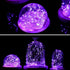 VOOKRY 8 Pack 30 Led Fairy Lights Battery Operated String Lights - 10 ft Purple Waterproof Silver Wire Starry Firefly Moon Lights for DIY Wedding ...