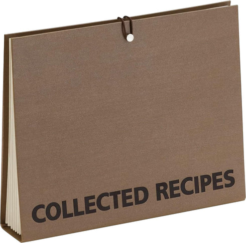 Meadowsweet Kitchens Recipe Binder - Recipe Book to Write in Your Own Recipes with Dividers | Accordion Style File Organizer for Recipe Cards, Cli...