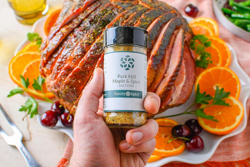 Savory Spice Park Hill Maple & Spice - Salt-Free Maple Pepper Blend | Maple, Sugar & Pepper Seasoning BBQ Dry Rub for Chicken, Pork, Salmon & Vege...