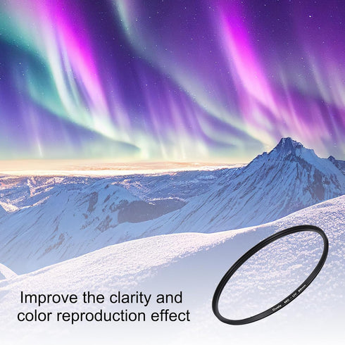 MECCANIXITY MC UV Lens Filter Camera Protection Filter with Multi-Layer Coatings 95mm HD Hydrophobic Scratch Resistant for Camera Photography Lens...