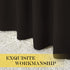 NICETOWN Bedroom Blackout Curtain and Drape - Energy Smart Thermal Insulated Solid Grommet Blackout Drapery for Living Room (1 Panel, 52-inch x 72...
