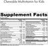 Dr. Mercola Chewable Multivitamin for Kids, 30 Servings (60 Tablets), 0g Sugar Per Serving, Natural Orange Flavor, Dietary Supplement, Supports Ov...