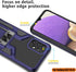LMDAMZ Compatible Samsung Galaxy A32(5G) Heavy Duty Military Grade Shockproof Kickstand Case Double Protection (TPU+PC) Solid and Durable Magnetic...