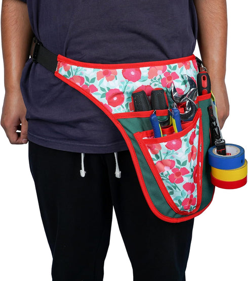 KUNN Garden Tool Belt - Adjustable Tool Organizer Belt Pouch Multi-Purpose Pocket for Gardening,Plumbing,Florists,DIY...