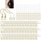 St. Kunkka 600 Pcs Hypoallergenic Earring Hooks Set - Gold Earring Making Kit with Backs & Jump Rings for Jewelry Making...