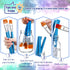 Zonon 10 Pcs 1 Inch Flat Head Paint Brushes Bulk Watercolor Acrylic Paint Brushes Synthetic Nylon Hair Paintbrush Artist Painting Brush for Detail...