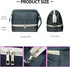 Diaper Tote Bag Small Breast Pump Bag Double Layer Cooler Bag Pump Parts Organizer Bag Hand-Carry Case Weekender Bag...