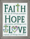 Design Works Crafts Cross Stitch Kit, Faith (14 Count)...