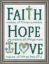 Design Works Crafts Cross Stitch Kit, Faith (14 Count)...