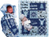 Baby Blankets with Baby' Name Year (Blue, 30x40) Woodland Animals Bear Adventure Explorer for Newborn Baby Room Nursery Christening or Baptism...