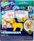 Future Veterinarian Career Kit, 10+ Activities, Includes Interactive Learning Guide, Foam Dog, & Secret Message Viewers, Animal Science Kits for K...