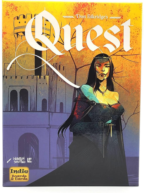 Quest - by Indie Boards and Cards -Social Deduction Board Game...