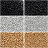 Rocailles Preciosa, Czech Round Glass Seed Beads. Two sizes: 9/0, 11/0. Three colors. Total 120 gr (4.2 oz). Jewelry Making Kit....