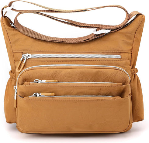 Women Shoulder Handbag Multiple Pockets Bag Ladies Crossbody Purse with Anti theft Pocket...