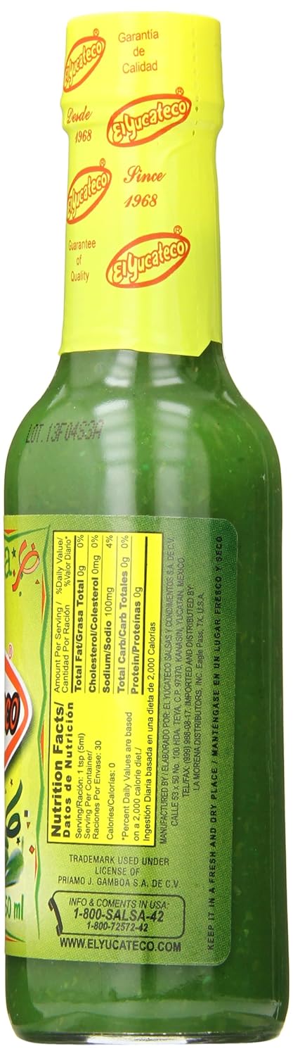 El Yucateco Salsa Jalepena, 5 Ounce...
