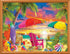 MasterPieces 300 Piece EZ Grip Jigsaw Puzzle - Seaside Afternoon - 18"x24"...