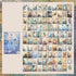 100Pcs Scrapbook Craft Paper Kit for Scrapbook Journaling Supplies?Sea Craft Supplies Materials Decoupage Paper for Scrapbooking Supplies?Bullet J...