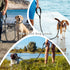 Slip Lead Dog Leash, 6 FT x 1/2'' Heavy Duty Dog Leash for Large Dogs That Pull with Padded Handle & Highly Reflective Threads, No Pull Dog Traini...