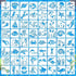 64 Pieces Stencils for Painting, Small Reusable Sea Life Mermaid Stencil, Art Craft Template for Painting on Wood, Wall, Fabric, Rock, Chalkboard,...