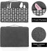 Yarwo 2 Slice Toaster Cover with Pockets and Top Handle, Nylon Toaster Cover Fits for Most Standard 2 slice Toasters, Gray with Arrow...