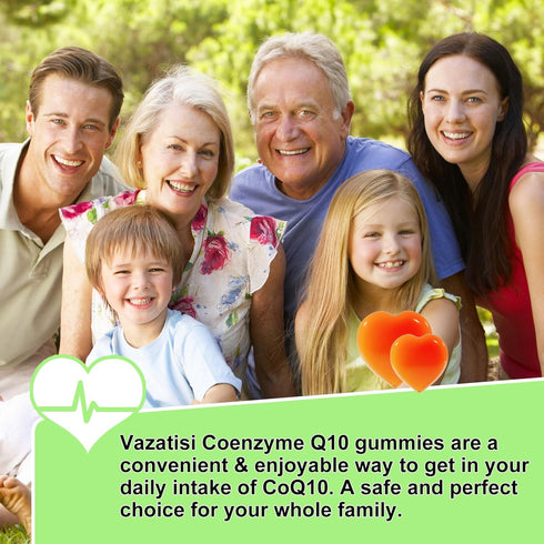 High Absorption CoQ10 Gummies 250mg, Plus Omega-3, Magnesium, Vitamin B12 for Cellular Energy, Brain & Antioxidant, 5X Better Absorption Coenzyme ...