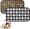 Dog Food Mats, Pet Bowl Mats, Super Absorbent and Dry, Prevents Spills, Non-Slip Design, Easy to Wash Machine Washable 14''x24'' (2 Pack)...