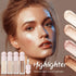 Liquid Highlighter Stick,Natural Face Luminizer Stick,Long Lasting Face Illuminator Highlight Stick,Waterproof Face Shimmer Stick,01...