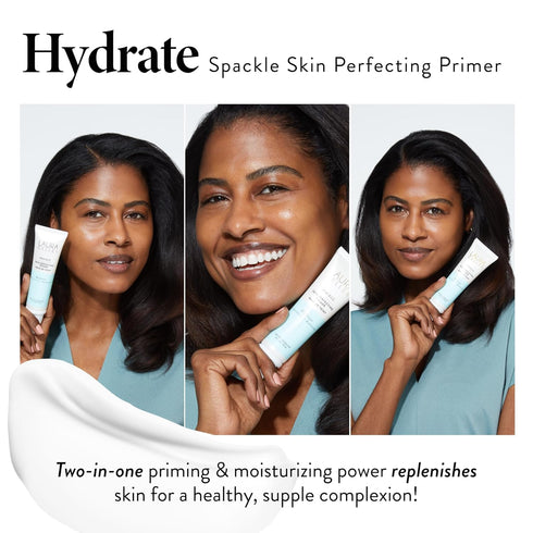 LAURA GELLER NEW YORK Spackle Super-Size - Hydrate - 2 Fl Oz - Skin Perfecting Primer Makeup with Hyaluronic Acid - Long-Wear Foundation Face Prim...