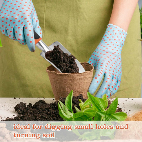 Garden Trowel, Small Spade Shovel for Digging, Hand Shovel for Gardening, Garden Shovel with Ergonomic Non-Slip Handle, Aluminum Heavy Duty Trowel...