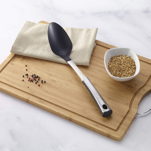 Cuisinart CTG-21-SS Solid Spoon, One Size, Black and Stainless Steel...