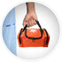 ASA TECHMED First Aid Responder EMS Emergency Medical Trauma Bag EMT, Fire Fighter, Police Officer, Paramedics, Nurse, Orange...