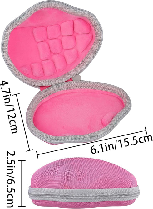 co2CREA Hard Case Replacement for Logitech MX Ergo/ERGO M575 Wireless Trackball Mouse (Pink Case)...