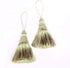 BEL AVENIR Mix Green Tassels Key Tassel with Loops Handmade Craft Charms DIY Accessories Elegant Soft Making Curtain Home Decoration (Mix Green, 2...