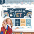 QOUBAI Boho Rainbow Growth Mindset Posters Mindset Classroom Decorations the Power of Yet Banner Positive Mindset Reading Bulletin Board Set Boho ...