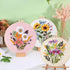 Ohcol 3 Sets Embroidery Kit for Beginners with Easy-to-Follow Operating Instructions,Cross Stitch Kits for Adults with Flowers Patterns,Needlepoin...