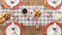 DII Heavyweight Fringed Check Tabletop Collection, Table Runner, 14x72, Stone Brown...
