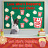 Glenmal 70 Pcs Popcorn Stickers Popcorn Accents with 6 Marking Pens Popcorn Box Back to School Classroom Bulletin Border Decoration for Class Blac...