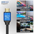 Betron 4K HDMI to HDMI Cable, High Speed Ultra HD HDMI Cord,18 Gbps 6.5 Feet Male-Male HDMI Wire for 4K Roku TV HDTV Monitor Playstation PS4 Xbox ...