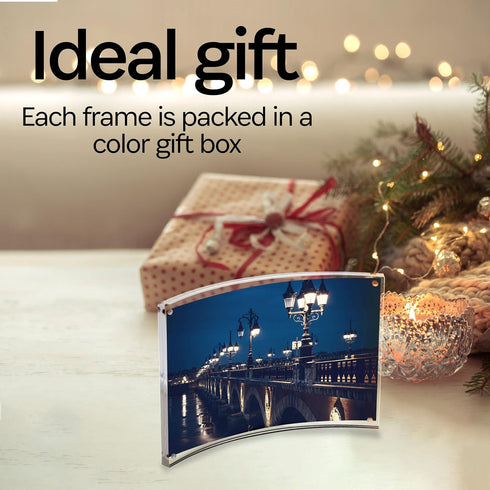 Curved Magnet Frame by Canetti-5x7 inch...